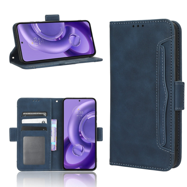 Custodia per telefono in pelle con slot per schede di consistenza al polpaccio, For Motorola Edge 30 Neo / Edge 30 Lite, For Motorola Edge 2022