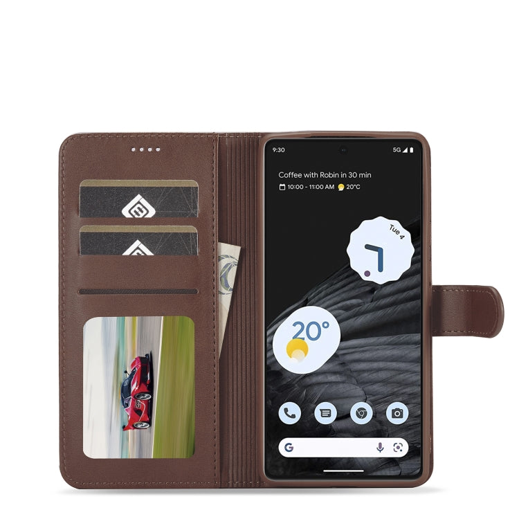 LC.IMEEKE Custodia in pelle a vibrazione orizzontale con struttura in vitello, For Google Pixel 7, For Google Pixel 7 Pro, For Xiaomi Redmi A1