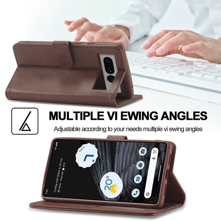 LC.IMEEKE Custodia in pelle a vibrazione orizzontale con struttura in vitello, For Google Pixel 7, For Google Pixel 7 Pro, For Xiaomi Redmi A1