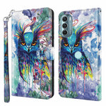 Modello di pittura 3D Custodia per telefono in TPU + PU, For Motorola Moto G Power 2022, For Motorola Moto G Stylus 5G 2022
