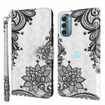Modello di pittura 3D Custodia per telefono in TPU + PU, For Motorola Moto G Power 2022, For Motorola Moto G Stylus 5G 2022