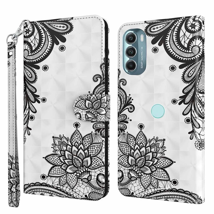 Modello di pittura 3D Custodia per telefono in TPU + PU, For Motorola Moto G Power 2022, For Motorola Moto G Stylus 5G 2022