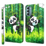 Modello di pittura 3D Custodia per telefono in TPU + PU, For Motorola Moto G Power 2022, For Motorola Moto G Stylus 5G 2022