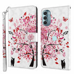 Modello di pittura 3D Custodia per telefono in TPU + PU, For Motorola Moto G Power 2022, For Motorola Moto G Stylus 5G 2022