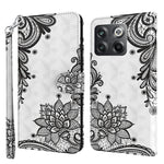 Modello di pittura 3D Custodia per telefono in TPU + PU, For OnePlus 10T, For Sony Xperia 5 IV