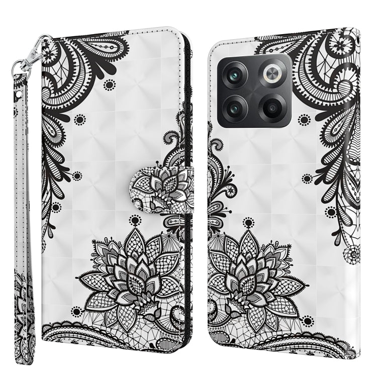 Modello di pittura 3D Custodia per telefono in TPU + PU, For OnePlus 10T, For Sony Xperia 5 IV