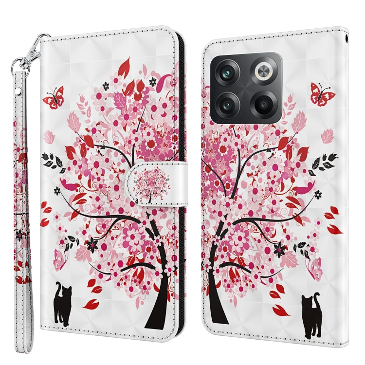 Modello di pittura 3D Custodia per telefono in TPU + PU, For OnePlus 10T, For Sony Xperia 5 IV