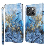 Modello di pittura 3D Custodia per telefono in TPU + PU, For OnePlus 10T, For Sony Xperia 5 IV