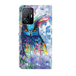 Modello di pittura 3D Custodia per telefono in TPU + PU, For Xiaomi 11T Pro, For Samsung Galaxy S23, For Samsung Galaxy S23+ 5G