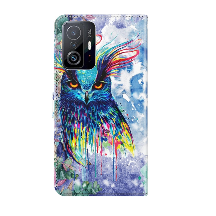 Modello di pittura 3D Custodia per telefono in TPU + PU, For Xiaomi 11T Pro, For Samsung Galaxy S23, For Samsung Galaxy S23+ 5G
