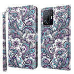 Modello di pittura 3D Custodia per telefono in TPU + PU, For Xiaomi 11T Pro, For Samsung Galaxy S23, For Samsung Galaxy S23+ 5G
