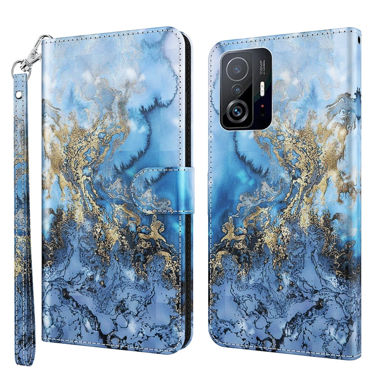 Modello di pittura 3D Custodia per telefono in TPU + PU, For Xiaomi 11T Pro, For Samsung Galaxy S23, For Samsung Galaxy S23+ 5G