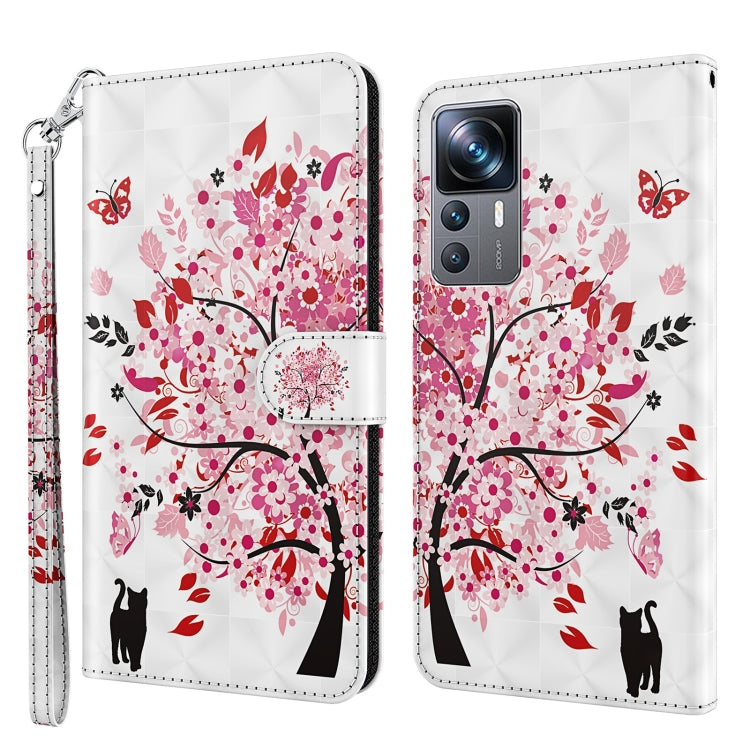 Modello di pittura 3D Custodia per telefono in TPU + PU, For Xiaomi 12T Pro/12T/Redmi K50 Ultra, For Samsung Galaxy A04