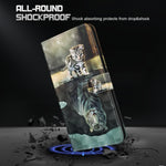 Modello di pittura 3D Custodia per telefono in TPU + PU, For Xiaomi 12T Pro/12T/Redmi K50 Ultra, For Samsung Galaxy A04