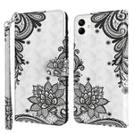 Modello di pittura 3D Custodia per telefono in TPU + PU, For Xiaomi 12T Pro/12T/Redmi K50 Ultra, For Samsung Galaxy A04