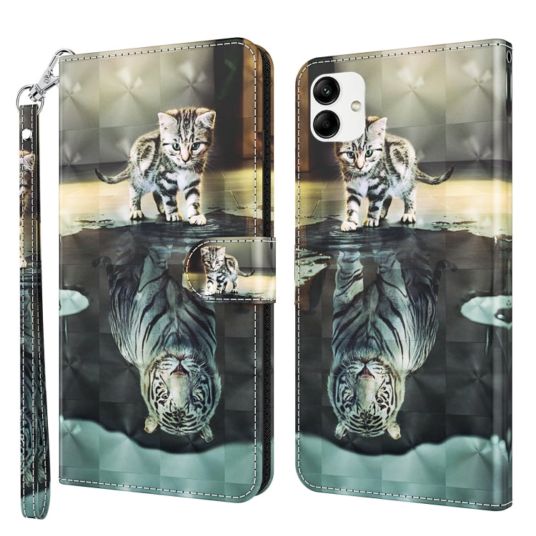 Modello di pittura 3D Custodia per telefono in TPU + PU, For Xiaomi 12T Pro/12T/Redmi K50 Ultra, For Samsung Galaxy A04