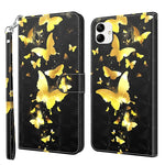Modello di pittura 3D Custodia per telefono in TPU + PU, For Xiaomi 12T Pro/12T/Redmi K50 Ultra, For Samsung Galaxy A04