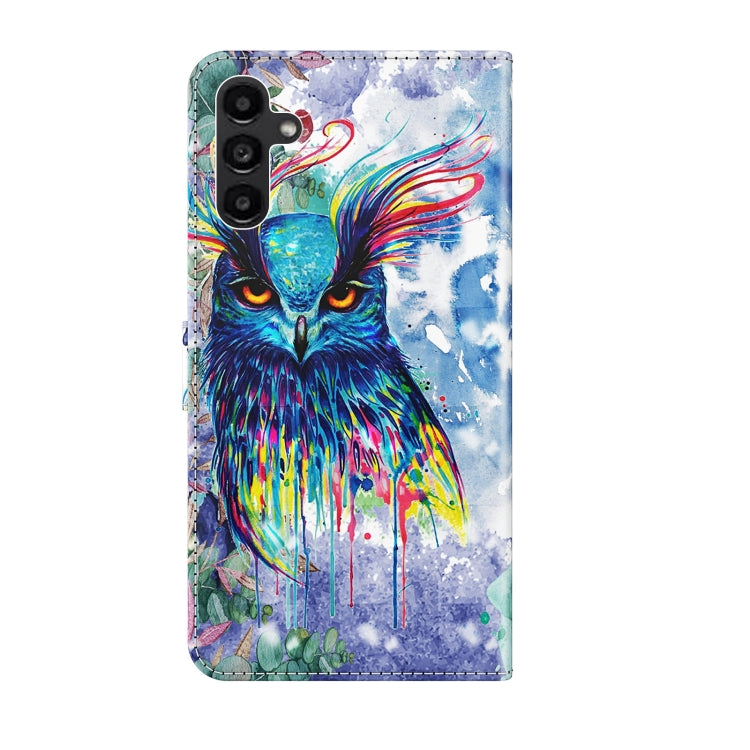 Modello di pittura 3D Custodia per telefono in TPU + PU, For Samsung Galaxy A14 5G, For Samsung Galaxy S23 5G