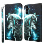 Modello di pittura 3D Custodia per telefono in TPU + PU, For Samsung Galaxy A14 5G, For Samsung Galaxy S23 5G