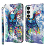Modello di pittura 3D Custodia per telefono in TPU + PU, For Samsung Galaxy A14 5G, For Samsung Galaxy S23 5G