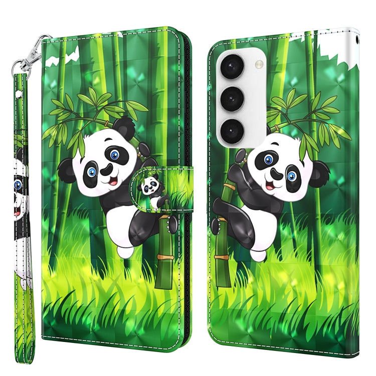 Modello di pittura 3D Custodia per telefono in TPU + PU, For Samsung Galaxy A14 5G, For Samsung Galaxy S23 5G