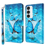 Modello di pittura 3D Custodia per telefono in TPU + PU, For Samsung Galaxy A14 5G, For Samsung Galaxy S23 5G