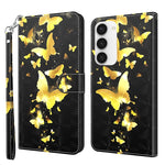 Modello di pittura 3D Custodia per telefono in TPU + PU, For Samsung Galaxy A14 5G, For Samsung Galaxy S23 5G