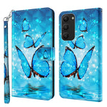 Modello di pittura 3D Custodia per telefono in TPU + PU, For Xiaomi 11T Pro, For Samsung Galaxy S23, For Samsung Galaxy S23+ 5G