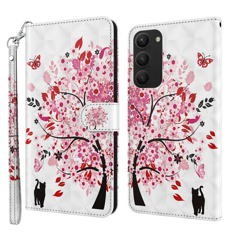 Modello di pittura 3D Custodia per telefono in TPU + PU, For Xiaomi 11T Pro, For Samsung Galaxy S23, For Samsung Galaxy S23+ 5G