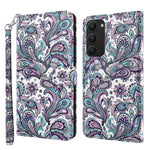 Modello di pittura 3D Custodia per telefono in TPU + PU, For Xiaomi 11T Pro, For Samsung Galaxy S23, For Samsung Galaxy S23+ 5G