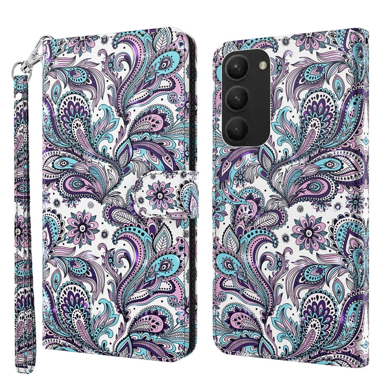Modello di pittura 3D Custodia per telefono in TPU + PU, For Xiaomi 11T Pro, For Samsung Galaxy S23, For Samsung Galaxy S23+ 5G