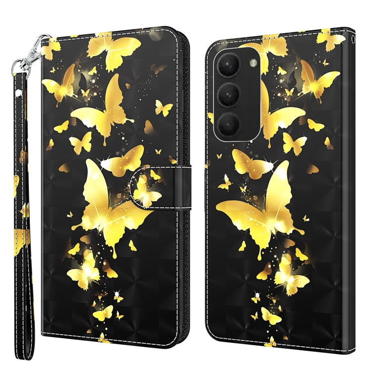 Modello di pittura 3D Custodia per telefono in TPU + PU, For Xiaomi 11T Pro, For Samsung Galaxy S23, For Samsung Galaxy S23+ 5G