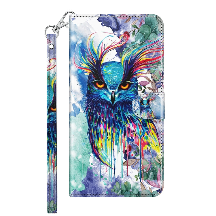 Modello di pittura 3D Custodia per telefono in TPU + PU, For Samsung Galaxy S23 ultra 5G