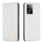 Custodia per telefono a conchiglia in pelle magnetica Diamond Lattice, For OPPO A7, For OPPO A15, For OPPO A16s / A16 / A54s / A55 5G / A54 4G, For OPPO A57 4G