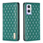 Custodia per telefono a conchiglia in pelle magnetica Diamond Lattice, For OPPO A94 5G / F19 Pro+, For OPPO A96 5G / Reno7 Z, For OPPO Find X5 Pro, For OPPO Find X5