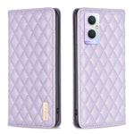 Custodia per telefono a conchiglia in pelle magnetica Diamond Lattice, For OPPO A94 5G / F19 Pro+, For OPPO A96 5G / Reno7 Z, For OPPO Find X5 Pro, For OPPO Find X5