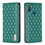 Custodia per telefono a conchiglia in pelle magnetica Diamond Lattice, For OPPO Reno7 5G / Find X5 Lite, For vivo Y02s, For vivo Y11 / Y15 / Y12 / Y17, For vivo Y15s