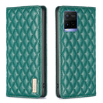 Custodia per telefono a conchiglia in pelle magnetica Diamond Lattice, For vivo Y20, For vivo Y21s / Y21 / Y33s, For vivo Y35 4G / Y22s, For vivo Y51 2020 / Y51a / Y51s