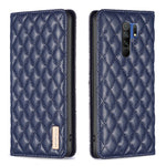 Custodia per telefono a conchiglia in pelle magnetica Diamond Lattice, For Xiaomi Redmi 9A, For Xiaomi Redmi 9C / 10A / Poco C31, For Xiaomi Redmi 9, For Xiaomi Redmi 10 5G / Note 11E