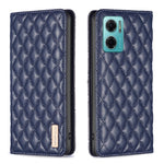 Custodia per telefono a conchiglia in pelle magnetica Diamond Lattice, For Xiaomi Redmi 9A, For Xiaomi Redmi 9C / 10A / Poco C31, For Xiaomi Redmi 9, For Xiaomi Redmi 10 5G / Note 11E