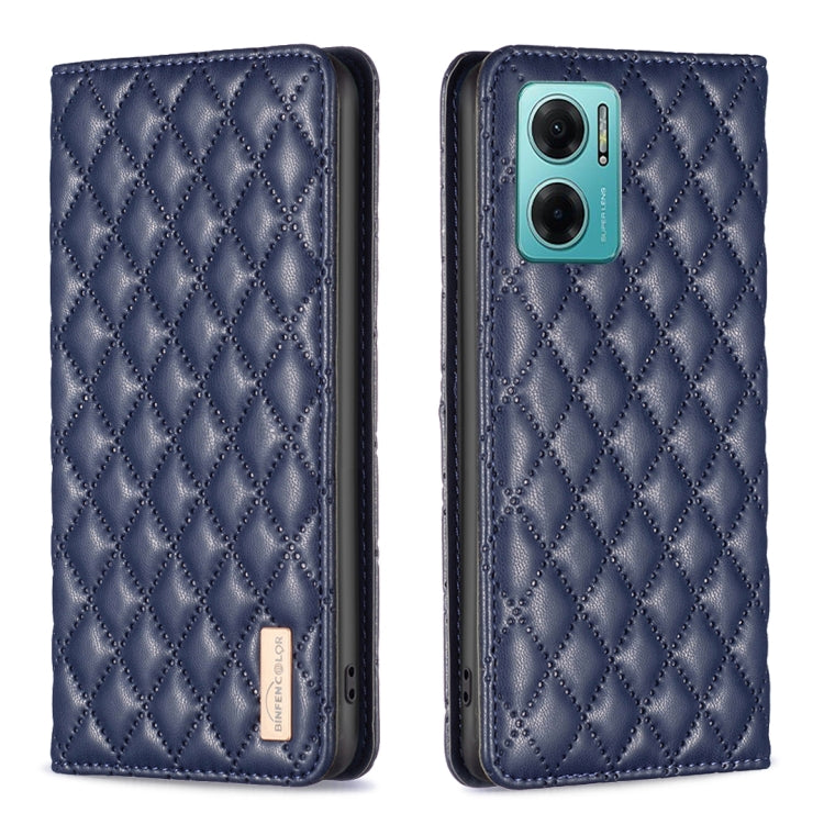 Custodia per telefono a conchiglia in pelle magnetica Diamond Lattice, For Xiaomi Redmi 9A, For Xiaomi Redmi 9C / 10A / Poco C31, For Xiaomi Redmi 9, For Xiaomi Redmi 10 5G / Note 11E