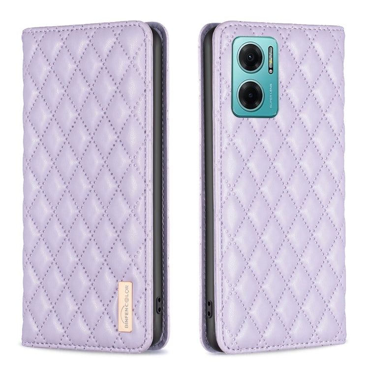 Custodia per telefono a conchiglia in pelle magnetica Diamond Lattice, For Xiaomi Redmi 9A, For Xiaomi Redmi 9C / 10A / Poco C31, For Xiaomi Redmi 9, For Xiaomi Redmi 10 5G / Note 11E