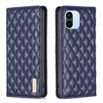 Custodia per telefono a conchiglia in pelle magnetica Diamond Lattice, For Xiaomi Redmi 10 2022 / Note 11 4G, For Xiaomi Redmi 10C, For Xiaomi Redmi A1 / A1+, For Xiaomi Redmi Note 9 / 10X 4G