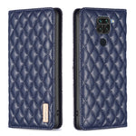 Custodia per telefono a conchiglia in pelle magnetica Diamond Lattice, For Xiaomi Redmi 10 2022 / Note 11 4G, For Xiaomi Redmi 10C, For Xiaomi Redmi A1 / A1+, For Xiaomi Redmi Note 9 / 10X 4G