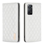 Custodia per telefono a conchiglia in pelle magnetica Diamond Lattice, For Xiaomi Redmi Note 11 / 11S, For Xiaomi Redmi Note 11 Pro 5G, For Xiaomi Redmi Note 9 Pro Max, For Xiaomi Redmi Note 10 4G / 10S
