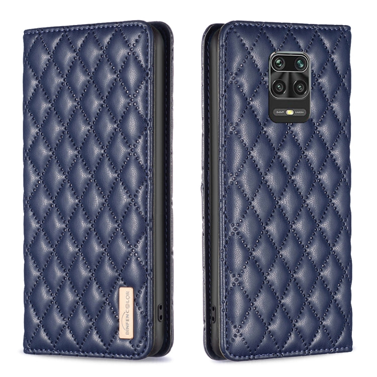 Custodia per telefono a conchiglia in pelle magnetica Diamond Lattice, For Xiaomi Redmi Note 11 / 11S, For Xiaomi Redmi Note 11 Pro 5G, For Xiaomi Redmi Note 9 Pro Max, For Xiaomi Redmi Note 10 4G / 10S