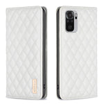 Custodia per telefono a conchiglia in pelle magnetica Diamond Lattice, For Xiaomi Redmi Note 11 / 11S, For Xiaomi Redmi Note 11 Pro 5G, For Xiaomi Redmi Note 9 Pro Max, For Xiaomi Redmi Note 10 4G / 10S