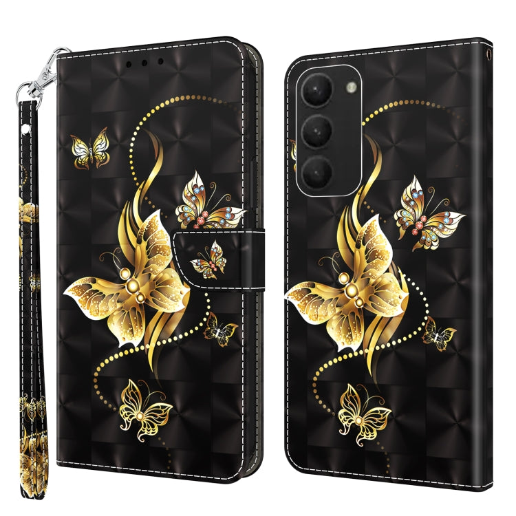 Custodia per telefono in pelle verniciata 3D, For Samsung Galaxy S23 5G, For Samsung Galaxy S23+ 5G