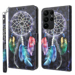 Custodia per telefono in pelle verniciata 3D, For Samsung Galaxy S23 Ultra, For Samsung Galaxy A14 5G