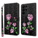Custodia per telefono in pelle verniciata 3D, For Samsung Galaxy S23 Ultra, For Samsung Galaxy A14 5G